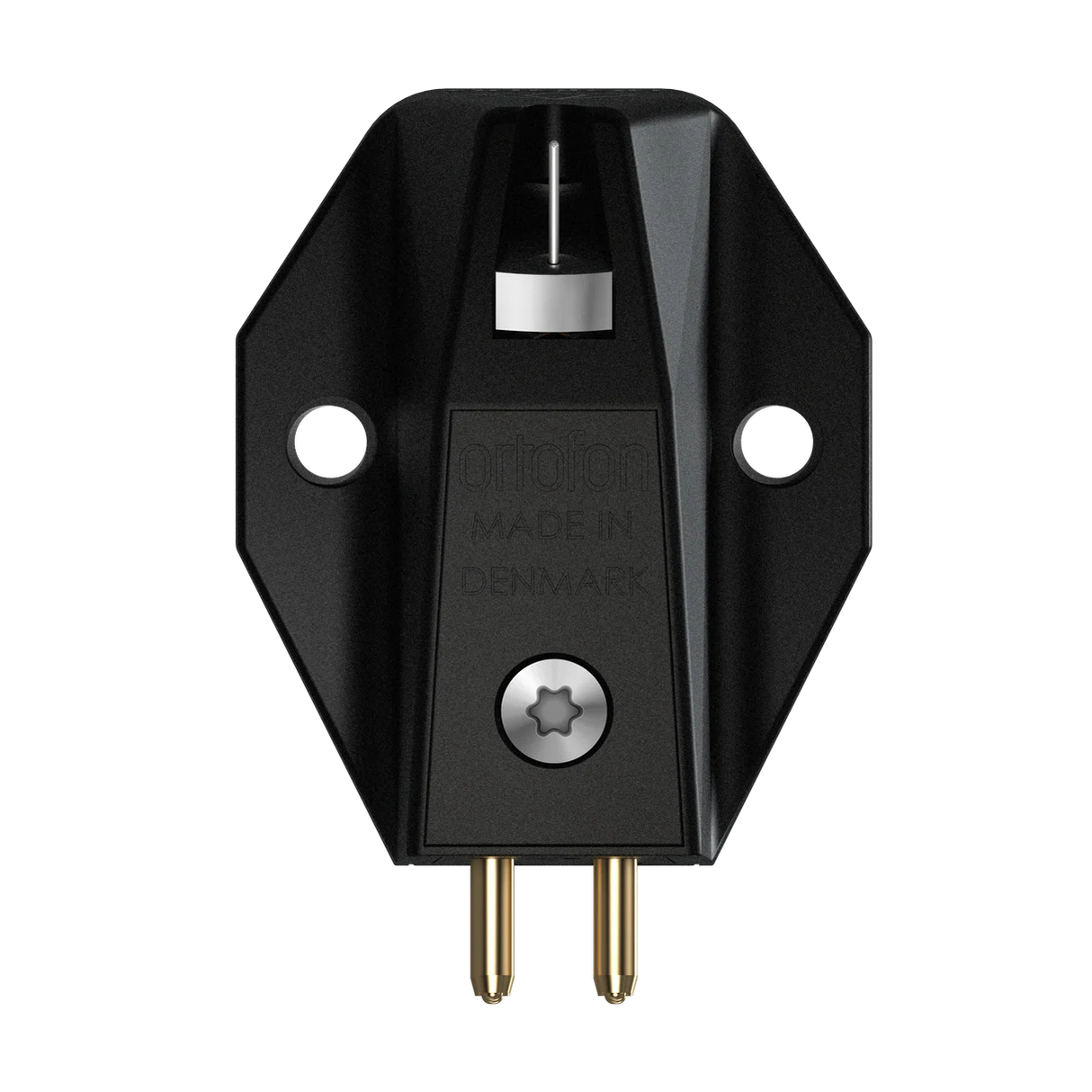 Ortofon MC X50, patefono galvutė - Auksiniai jungtys, vidurinis varžtas, gamintojas Danijoje