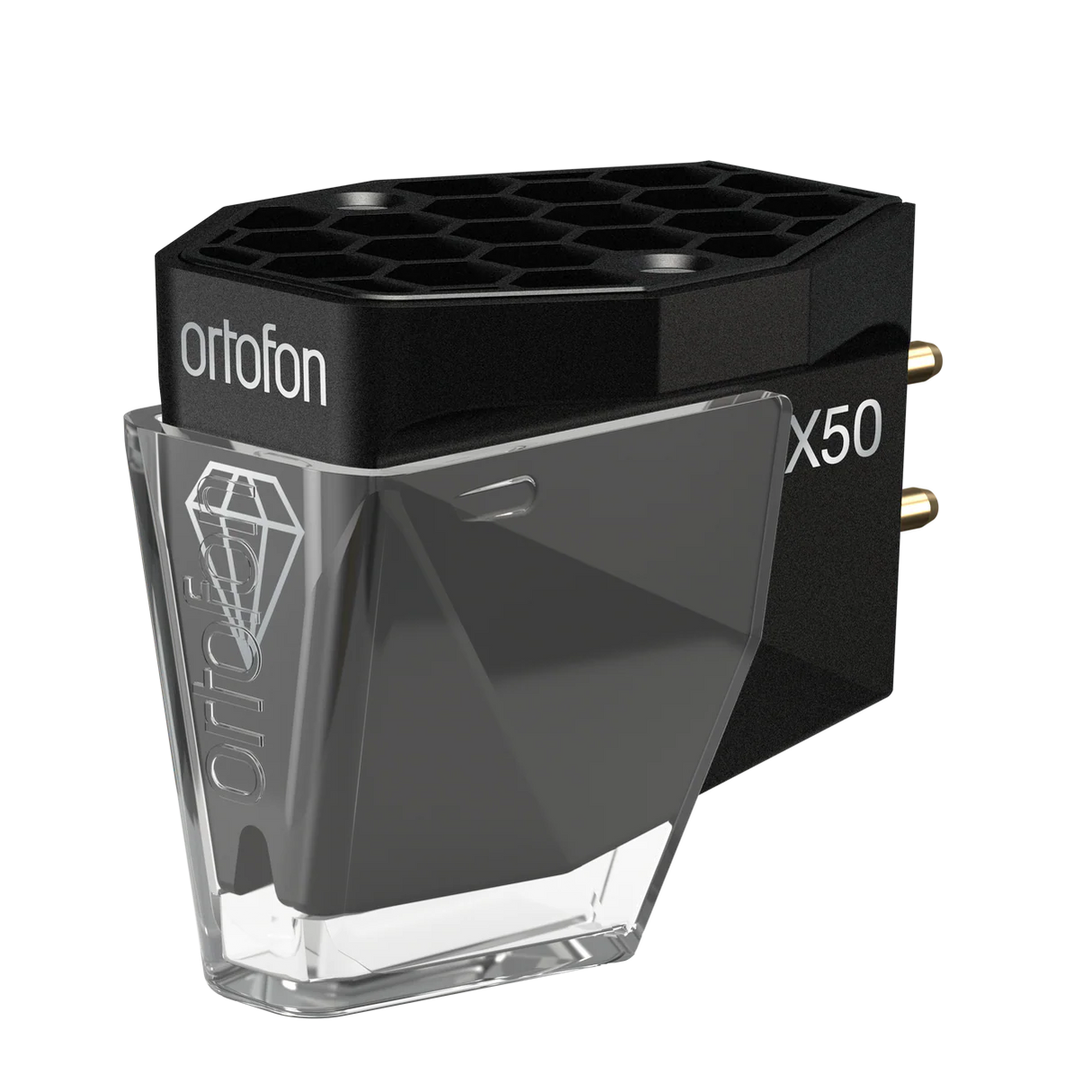 Ortofon MC X50, patefono galvutė - Permatomas apsauginis dangtelis su logotipu