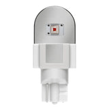 Osram LED lemputės, W16W T10 W2.1x9.5d 12V/2W(16W) Raudona - Raudona LED lemputė su metaliniu pagrindu