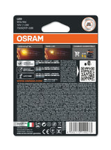 Osram LED lemputės, W21W T20 W3x16d 12V/2W(21W) Oranžinė, 7505DYP- - detalus vaizdas su pakuote