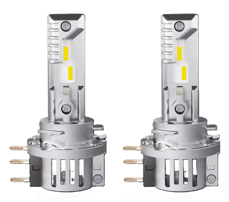 Osram LED pagrindinės šviesos H15, 6000K, 2vn, 64176DWESY2-2HB - Dvi LED lemputės su jungtimis