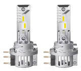 Osram LED pagrindinės šviesos H15, 6000K, 2vn, 64176DWESY2-2HB - Dvi LED lemputės su jungtimis