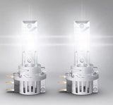 Osram LED pagrindinės šviesos H15, 6000K, 2vn, 64176DWESY2-2HB - Du LED priekiniai žibintai su jungtimis