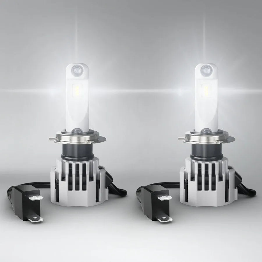Osram LED pagrindinės šviesos H7/H18, 21W, 6000K, LEDriving HL, 2v - Dvi lemputės su laidais ir jungtimis