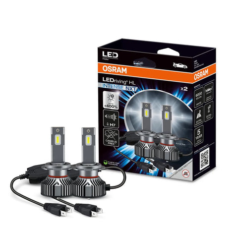 Osram LED pagrindinės šviesos H7/H18, 42W, 6000K, LEDriving HL, 2v