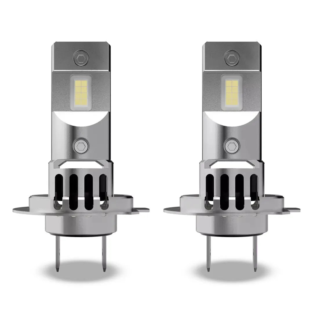Osram LED pagrindinės šviesos H7/H18, 6000K, 2vn, 64210DWESY2-HCB - Du LED žibintai su aušintuvais