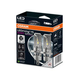 Osram LED šviesos H4/H19, 6500K, LEDriving HL, 2vn, 64193DWESY2-H - Dvi lemputės su aušintuvais ir instrukcija