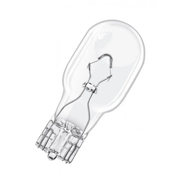 Osram, Lemputė, W16W T15 16W 12V W2,1x9,5d skaidri, 2vnt blisteri - Lemputės vidus su kaitinimo siūlu
