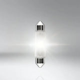 Osram lemputė, 41mm, 5W, SV8,5-8, 6413 - Šviečianti lemputė su metaliniais galais