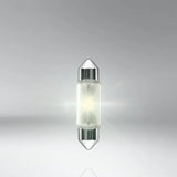 Osram lemputė, C5W, 5W, SV8,5-8, 6418 - lemputė su metaliniais galais ir šviesa