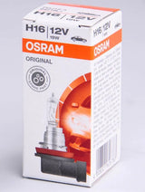 Osram lemputė , H16, 19W, PGJ19-3 64219L - Lemputės ir pakuotės vaizdas