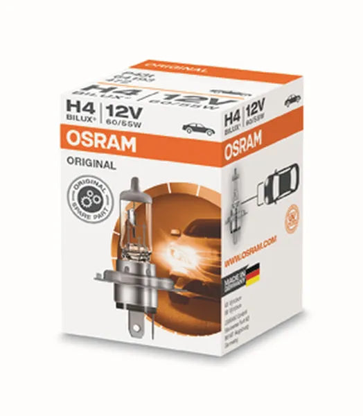 Osram lemputė Original, H4, 60/55W, P43t 64193
