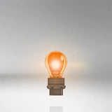 Osram lemputė, PY27/7W, 27/7W, W2,5x16q, oranžinė, 3757AK - Oranžinė lemputė su jungtimi