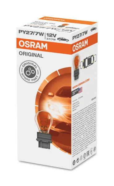 Osram lemputė, PY27/7W, 27/7W, W2,5x16q, oranžinė, 3757AK