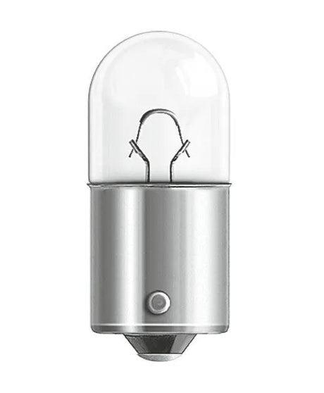 Osram lemputė, R10W, 10W, BA15s, 5008 - lemputės bazė su ženklu