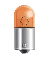 Osram lemputė, RY10W, 10W, BA15s, oranžinė, 5009 - Oranžinis stiklas ir metalinis pagrindas