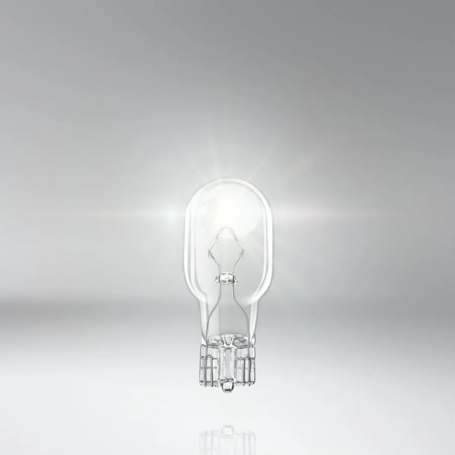 Osram lemputė, W16W, 16W, W2,1x9,5d, 921 - šviečianti lemputė su spinduliais