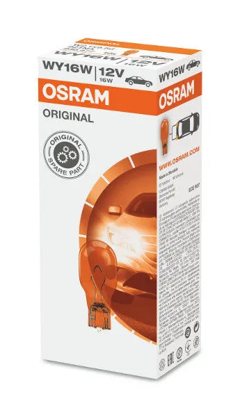 Osram lemputė, WY16W, 16W, W2,1x9,5d, oranžinė, 921NA