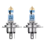 Osram lemputės Night Breaker Laser,+220%, H4, 60/55W, DUO 64193NB2 - Du priekiniai žibintai su mėlynu atspalviu