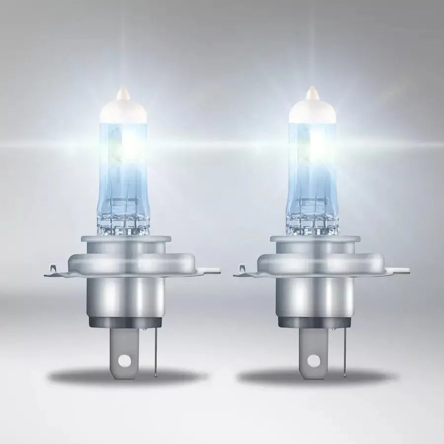 Osram lemputės Night Breaker Laser,+220%, H4, 60/55W, DUO 64193NB2 - Šviečiančios lemputės su mėlynu atspalviu