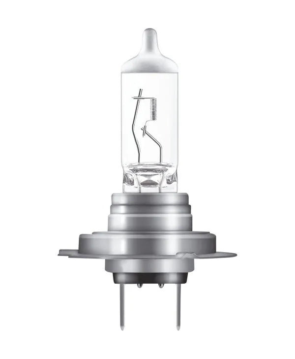 Osram lemputės SILVER +100%, H7, 55W 64210NBS - lemputės vidus su spiralės kaitinimo siūlu