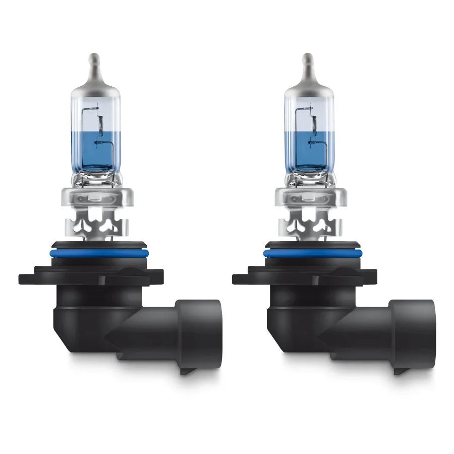 Osram lemputės,HB4, Cool Blue® Intense NextGeneration, 5000K, 51W - Du priekiniai žibintai su mėlynu stiklu