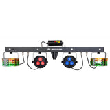 PARTY BAR Šviesų efektų rinkinys su beviele valdymo sistema