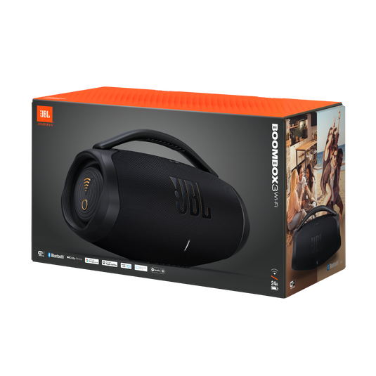 JBL Boombox 3 Wi-Fi, nešiojama garso kolonėlė