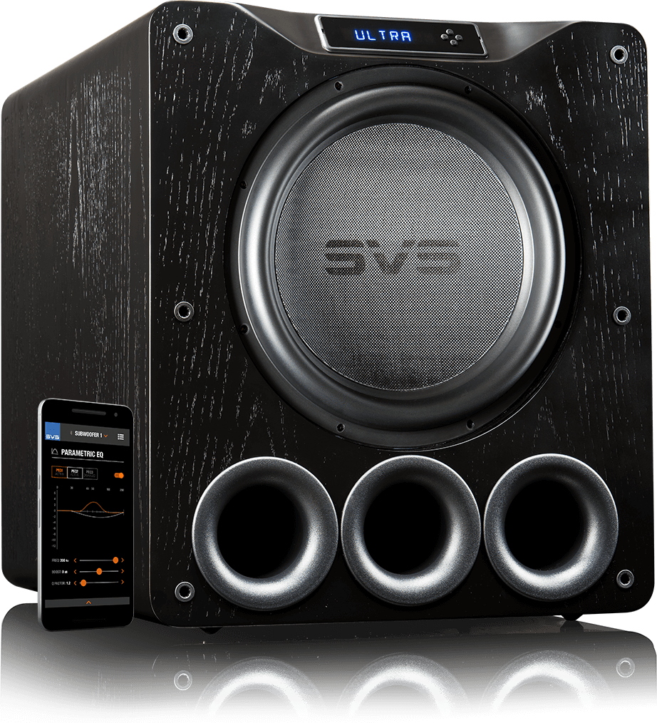 SVS PB16-Ultra Subwoofer, žemų dažnių garso kolonėlė (įvairių spalvų)