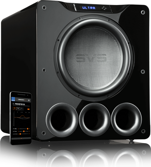 SVS PB16-Ultra Subwoofer, žemų dažnių garso kolonėlė (įvairių spalvų)