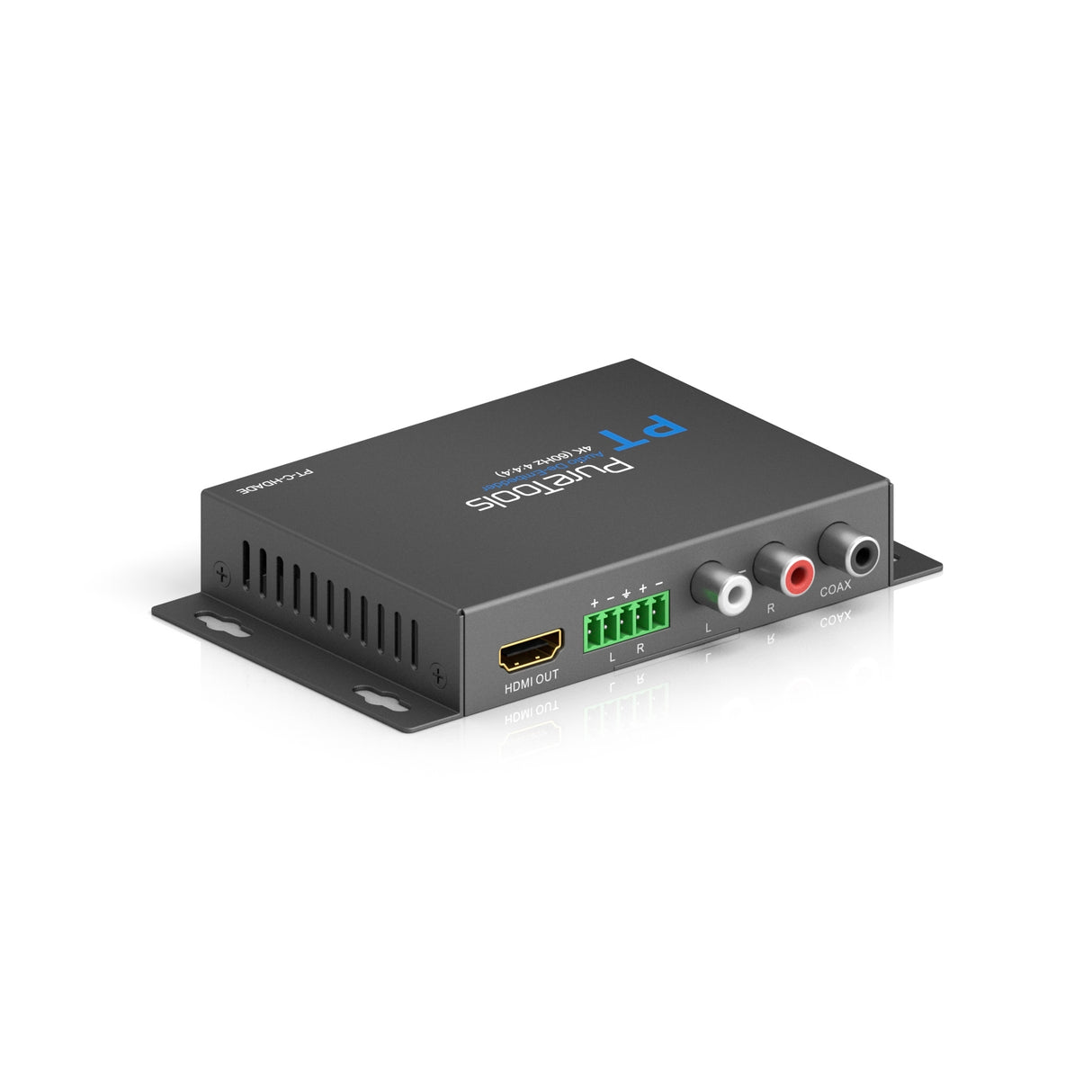 PT-C-HDADE PureTools - HDMI garso išskirtuvas, 4K (60Hz 4:4:4)