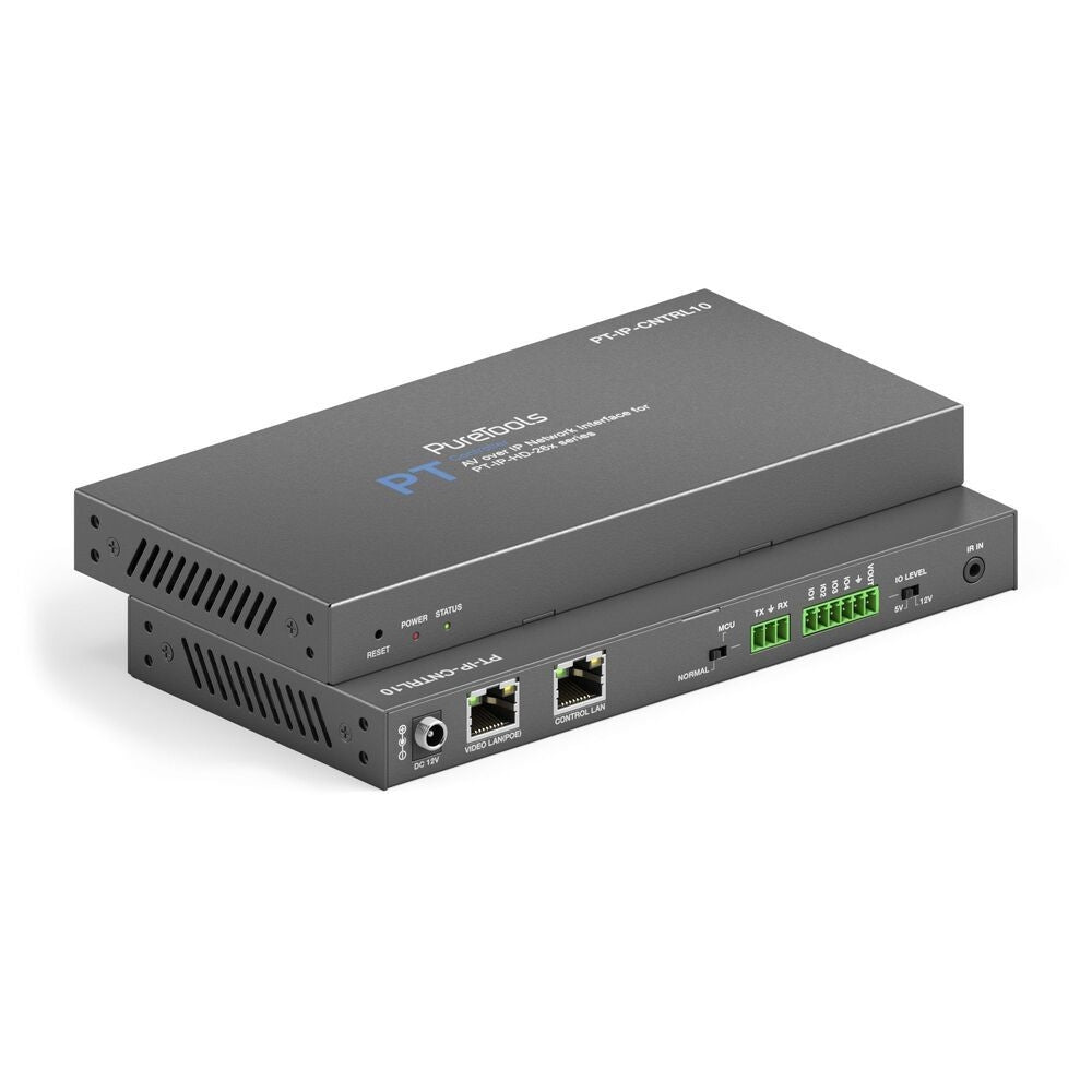 PT-IP-CNTRL10 PureTools - IP AV valdiklis H.264/265 kodekams - AV per IP tinklo sąsaja PT-IP-HD-26x serijai