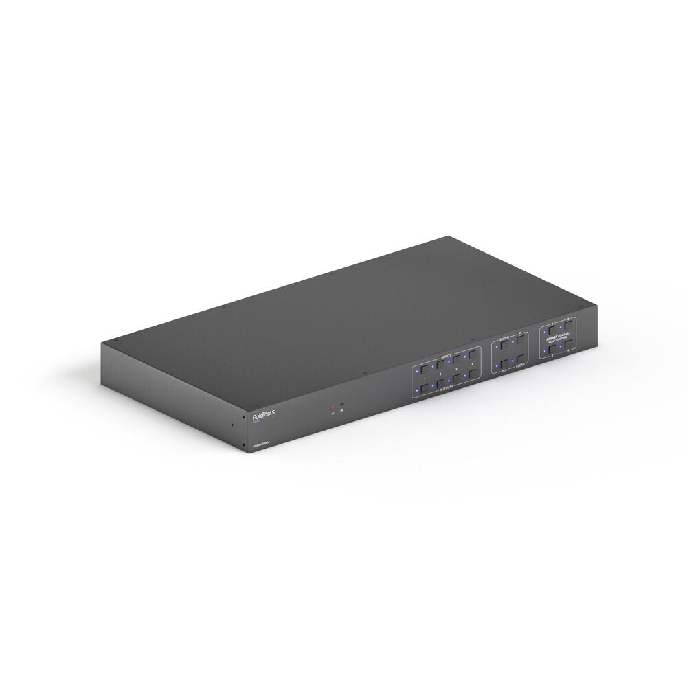 PT-MA-HD44DA PureTools - HDMI 2 matrica 4x4, 4K (60Hz 4:4:4) + garso matrica