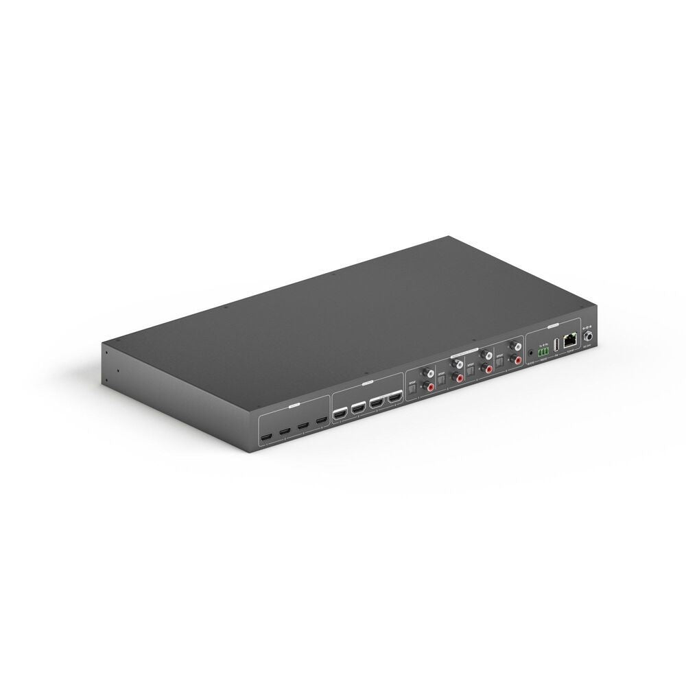 PT-MA-HD44DA PureTools - HDMI 2 matrica 4x4, 4K (60Hz 4:4:4) + garso matrica
