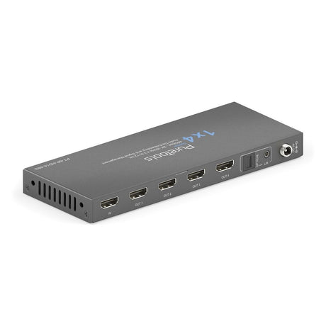 PT-SP-HD14-48G PureTools - 1x4 HDMI2.1 komutatorius - 48Gbps - 8K (60Hz 4:2:0) 12 bit, garso išskyrimas ir signalo valdymas