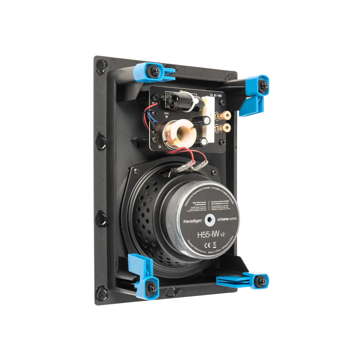 Paradigm CI Home H55-IW v2, į sieną montuojama garso kolonėlė (montavimo gylis: 7 cm.)