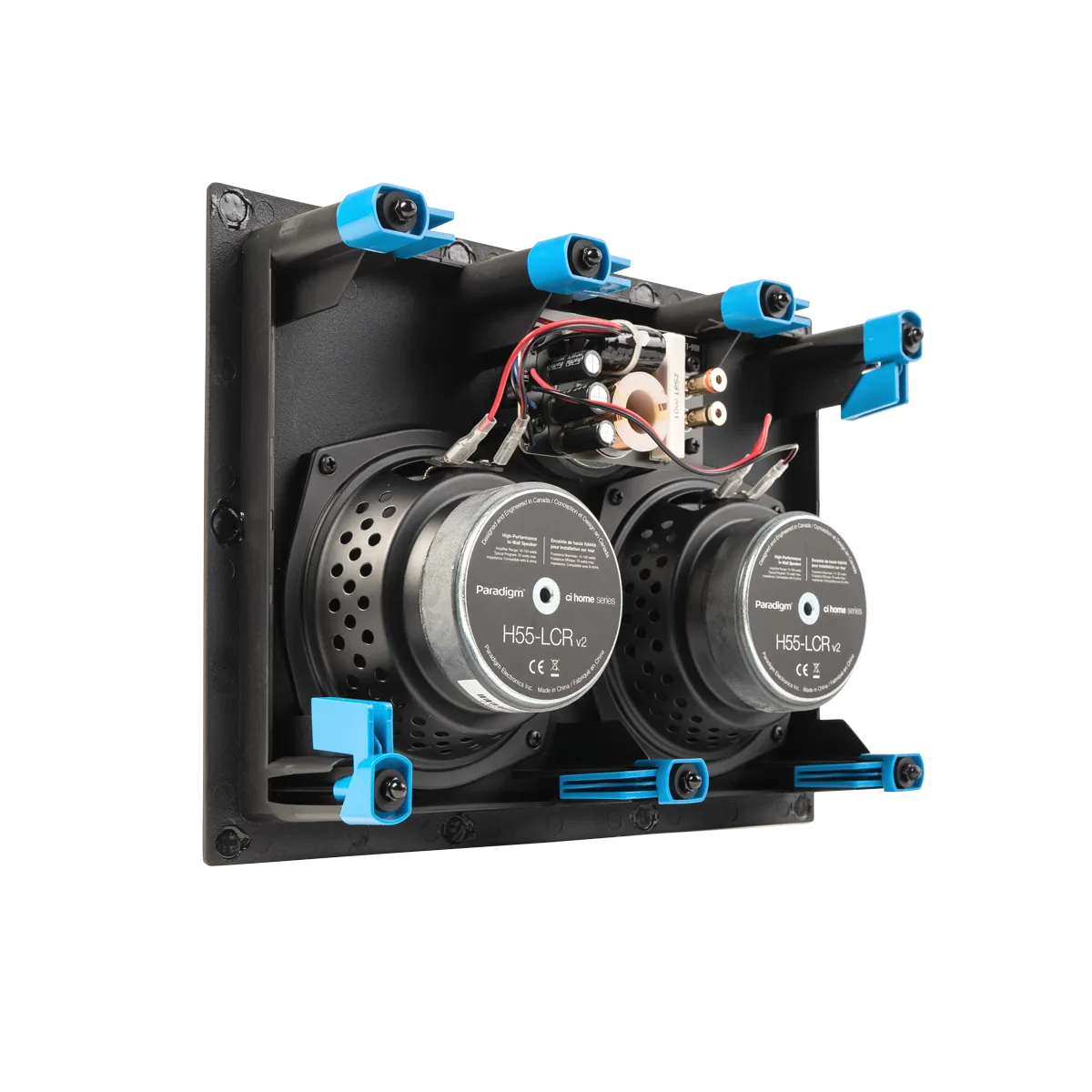 Paradigm CI Home H55-LCR v2, į sieną montuojama garso kolonėlė (montavimo gylis: 7 cm.)