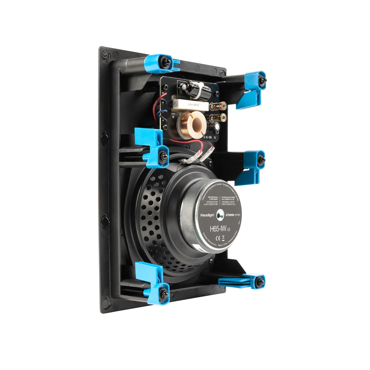 Paradigm CI Home H65-IW v2, į sieną montuojama garso kolonėlė (montavimo gylis: 7 cm.)