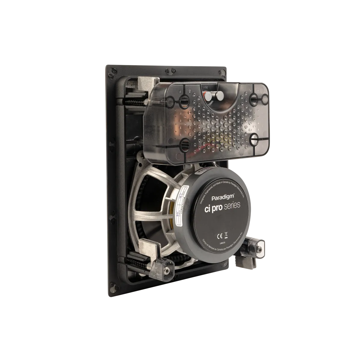 Paradigm CI Pro P65-IW v2, į sieną montuojama garso kolonėlė (montavimo gylis: 8.6 cm.)