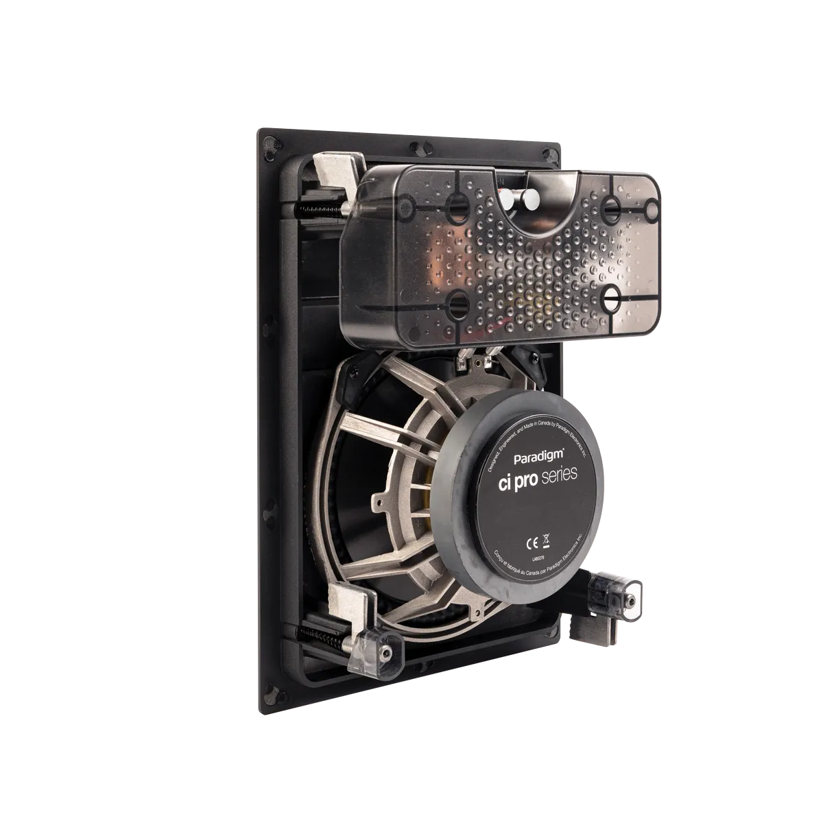 Paradigm CI Pro P80-IW v2, į sieną montuojama garso kolonėlė (montavimo gylis: 8.6 cm.)
