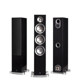 Paradigm Prestige 95F, grindinės garso kolonėlės (įvairių spalvų) - galinė panelė su jungtimis