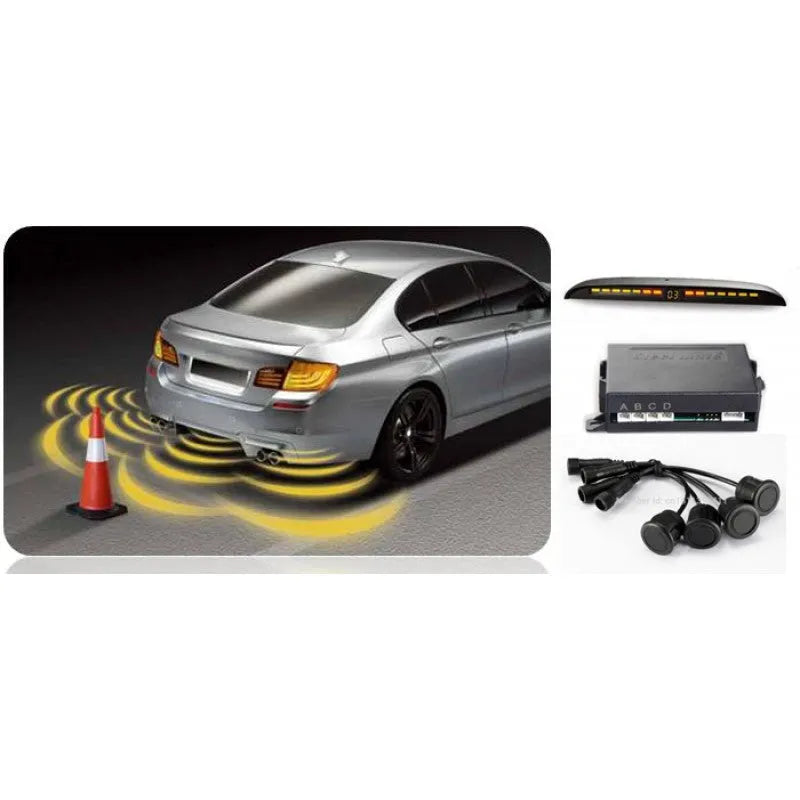 Parkavimo sistema galui Steelmate PTS400M8 su M8 ekranu