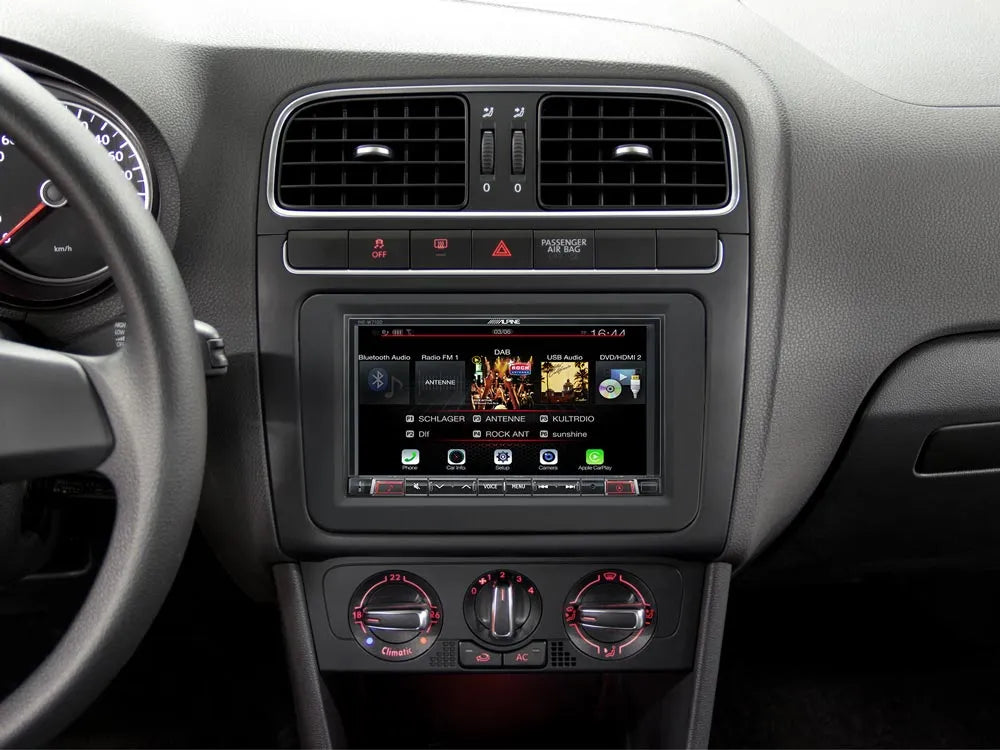 Pažangi navigacinė sistema Alpine INE-W710D, su DAB+, USB, HDMI, BLUETOOTH, Apple CarPlay ir Android Auto