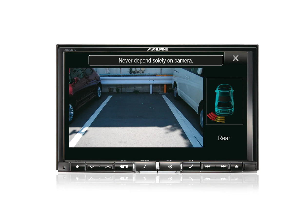 Pažangi navigacinė sistema Alpine X800D-U, su 8-ių colių ekranu