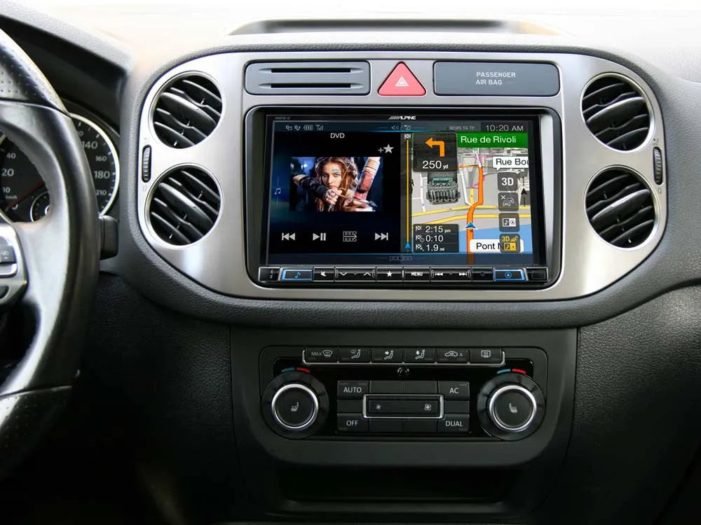 Pažangi navigacinė sistema Alpine X801D-U, su 8-ių colių ekranu