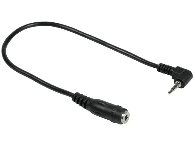 Perėjimas Jack 3.5 stereo female-2.5 stereo male su laidu