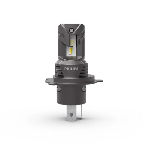 Philips LED pagrindinės šviesos H4/H19, 6000K, LEDriving HL, 2vn, - LED lemputės viršutinė dalis su aušintuvu