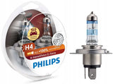 Philips lemputės X-Treme Vision G-Force +130%, H4, 60/55W, DUO 12