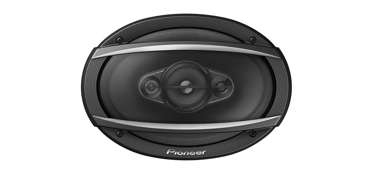 Pioneer 6″x9″ 4-TIE KOAKSIAALIKAIUTIN TS-A6960F - Garsiakalbio priekinė dalis su trimis garsiakalbiais
