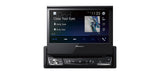 Pioneer AVH-A7100BT, automobilinė multimedija - ištraukiamas ekranas su muzikos valdymu